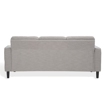 SAFAVIEH Couture Felicianya Modern 3 Seater Sofa - 77W x 31D x 34H