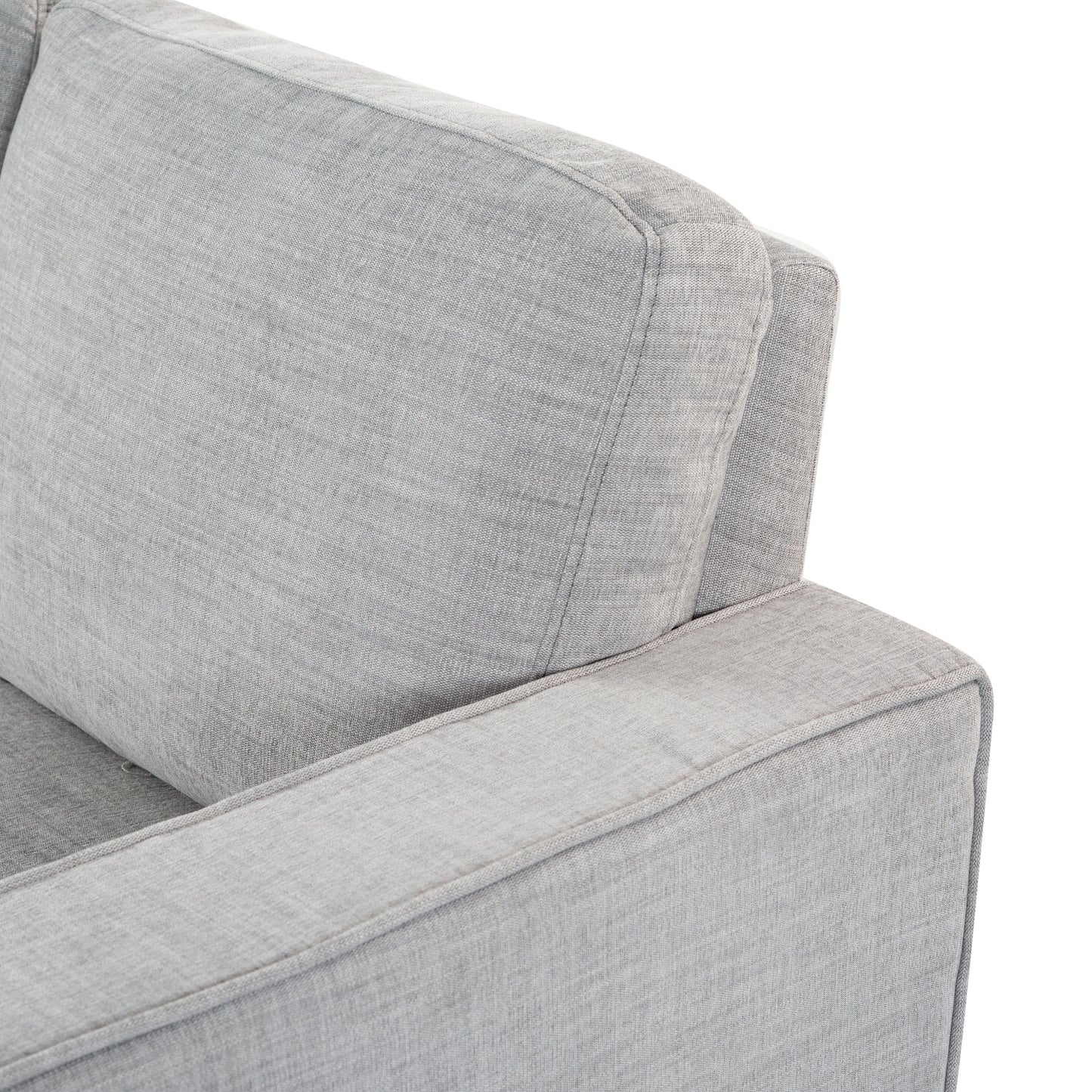 SAFAVIEH Couture Felicianya Modern 3 Seater Sofa - 77W x 31D x 34H