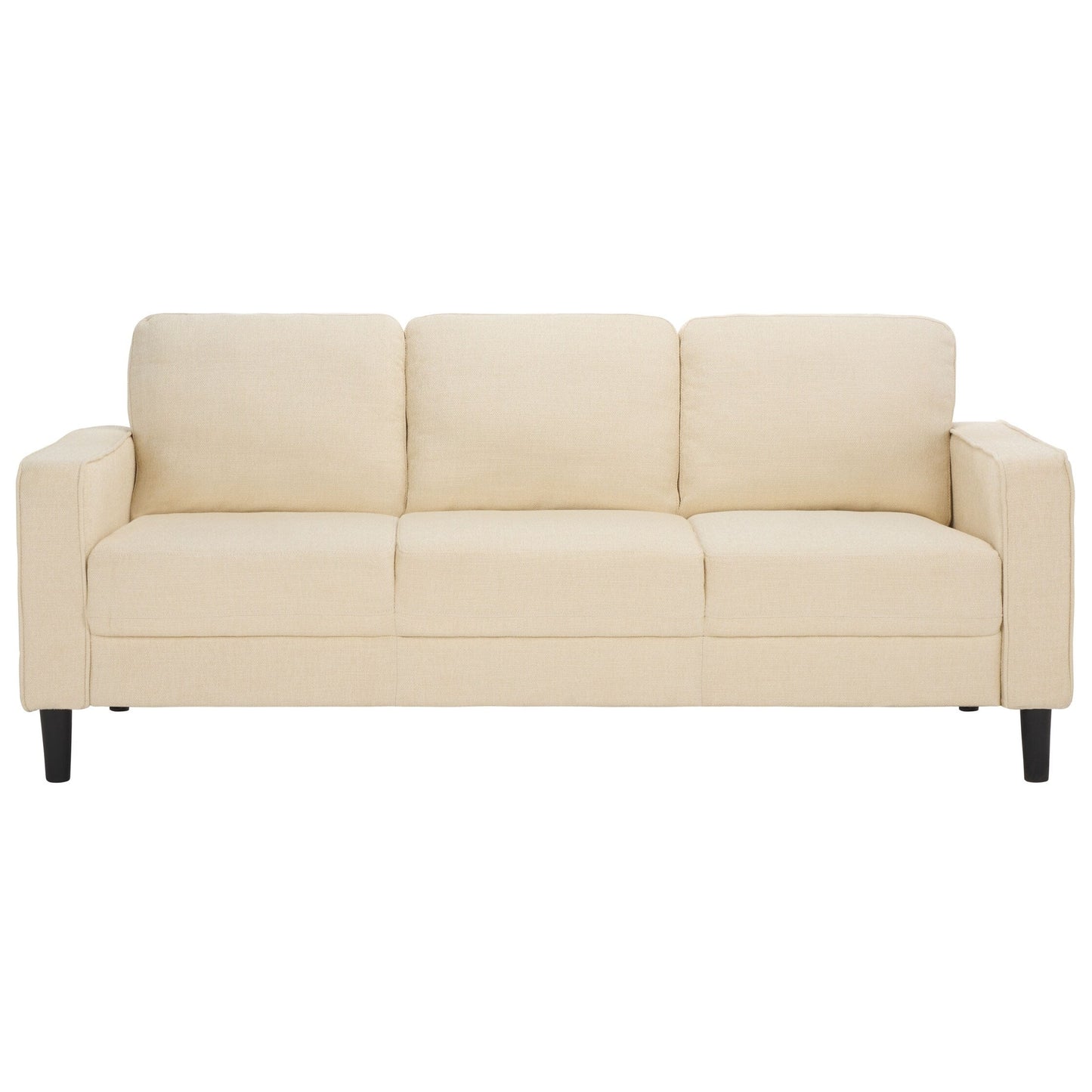 SAFAVIEH Couture Felicianya Modern 3 Seater Sofa - 77W x 31D x 34H