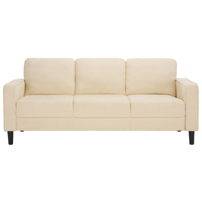 SAFAVIEH Couture Felicianya Modern 3 Seater Sofa - 77W x 31D x 34H