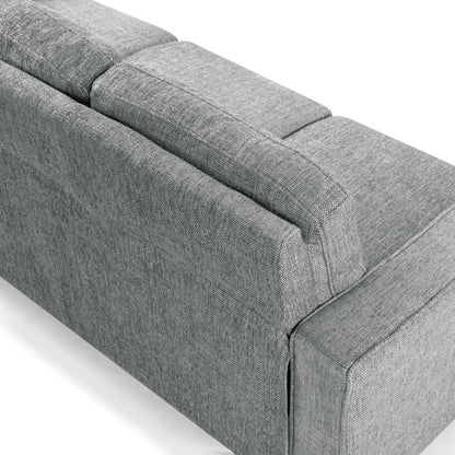 SAFAVIEH Couture Felicianya Modern 3 Seater Sofa - 77W x 31D x 34H