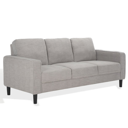 SAFAVIEH Couture Felicianya Modern 3 Seater Sofa - 77W x 31D x 34H