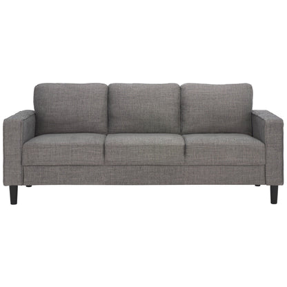 SAFAVIEH Couture Felicianya Modern 3 Seater Sofa - 77W x 31D x 34H