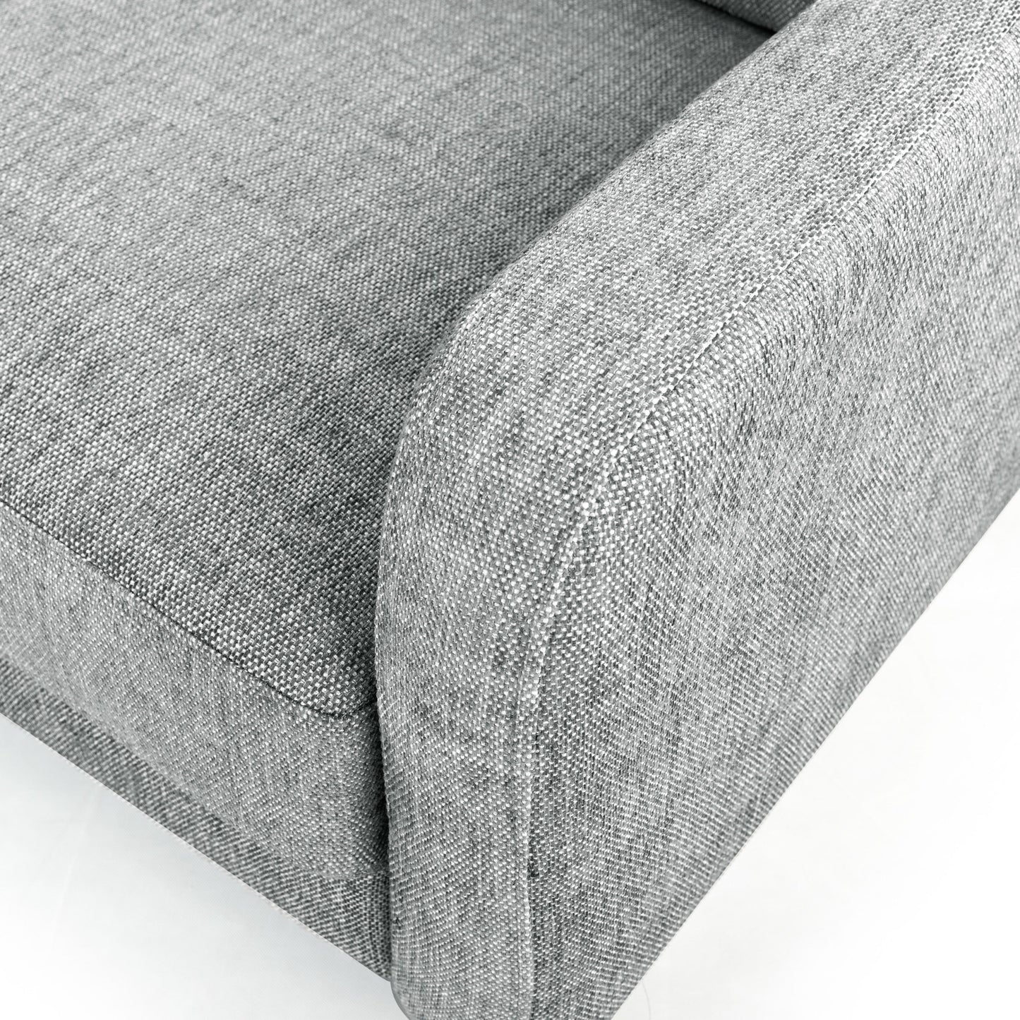 SAFAVIEH Couture Nathaniel Tufted Back 3 Seater Sofa - 77W x 32D x 34H