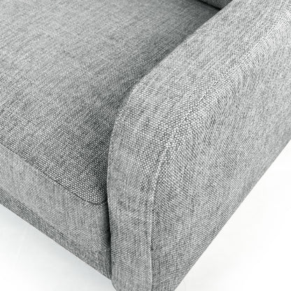 SAFAVIEH Couture Nathaniel Tufted Back 3 Seater Sofa - 77W x 32D x 34H