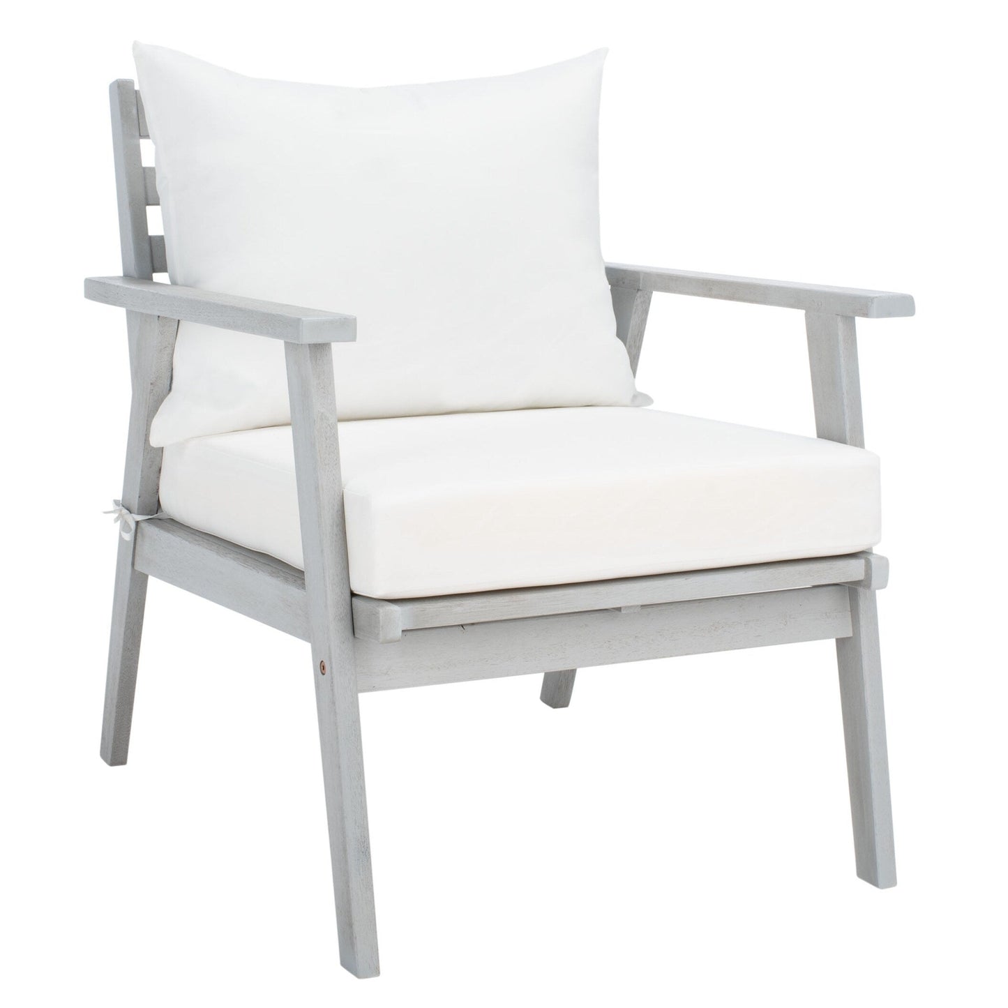 SAFAVIEH Outdoor Lupe 4-Piece Conversation Patio Set - 49W x 31D x 30H