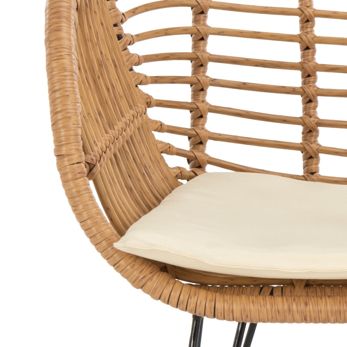 SAFAVIEH Outdoor Montserrat 3-Piece Lounge Set - 22Wx27Dx32H