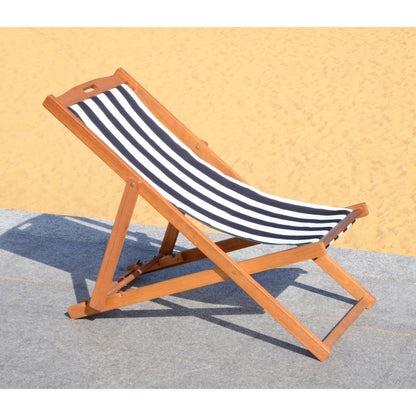 SAFAVIEH Outdoor Natalya Foldable Sling Chair (Set of 2) - 24W x 34D x 41H