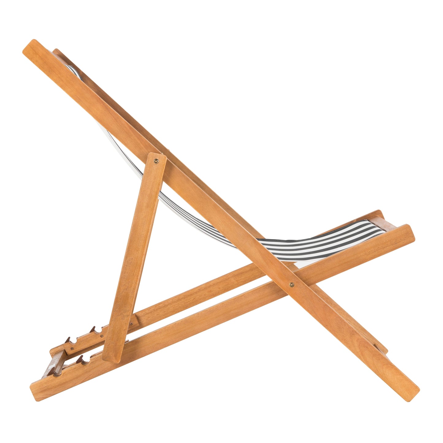SAFAVIEH Outdoor Natalya Foldable Sling Chair (Set of 2) - 24W x 34D x 41H