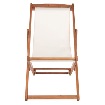 SAFAVIEH Outdoor Natalya Foldable Sling Chair (Set of 2) - 24W x 34D x 41H