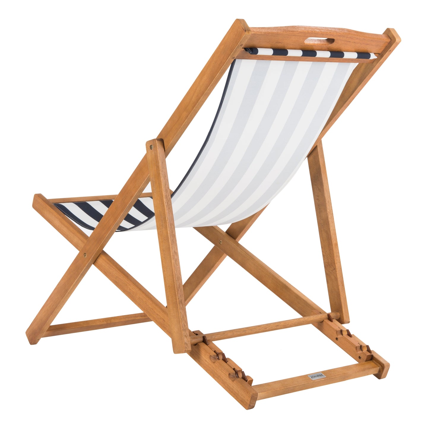 SAFAVIEH Outdoor Natalya Foldable Sling Chair (Set of 2) - 24W x 34D x 41H