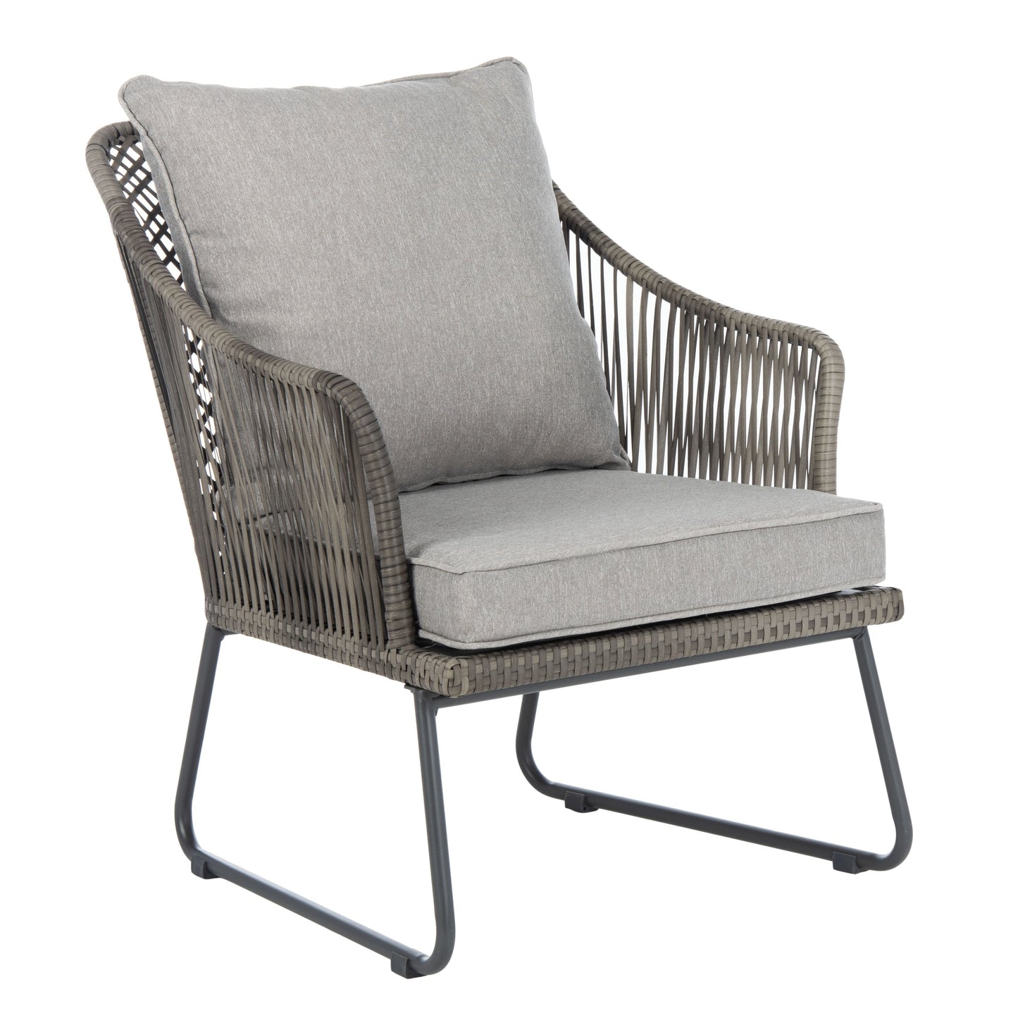 SAFAVIEH Outdoor Rihanna 3-Piece Lounge Set - 19Wx19Dx19H