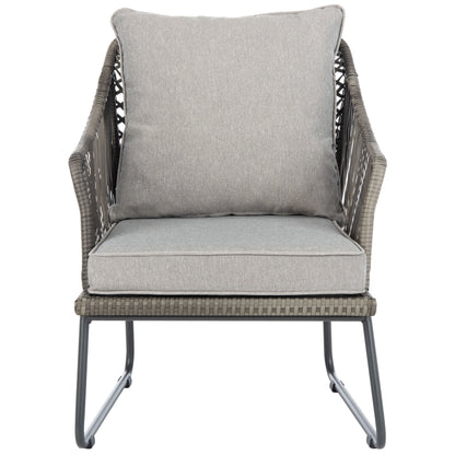 SAFAVIEH Outdoor Rihanna 3-Piece Lounge Set - 19Wx19Dx19H