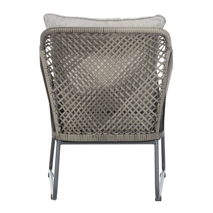 SAFAVIEH Outdoor Rihanna 3-Piece Lounge Set - 19Wx19Dx19H