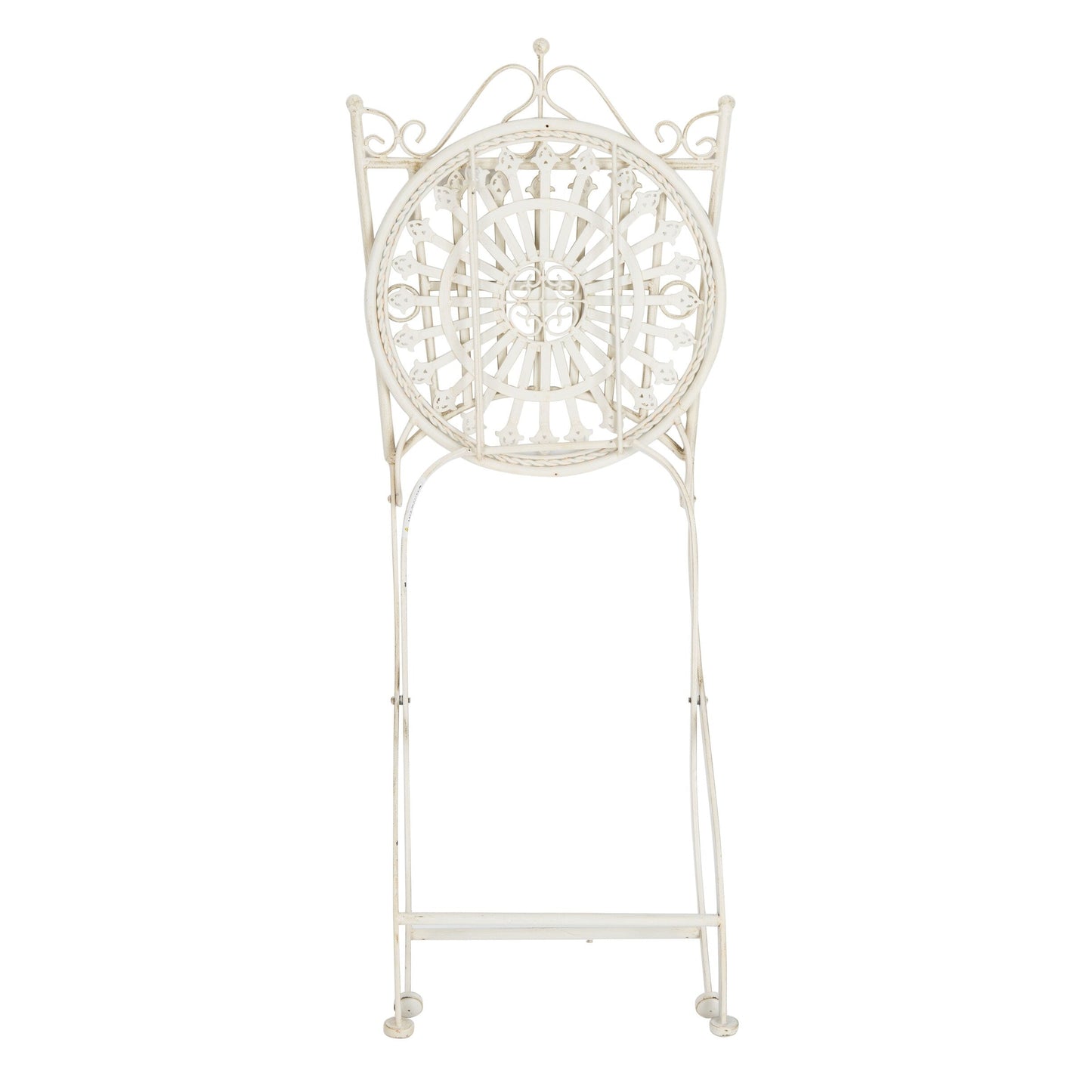 SAFAVIEH Outdoor Saige Victorian Iron 3-Piece Bistro Set - 28Wx28Dx38H