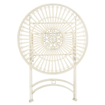 SAFAVIEH Outdoor Saige Victorian Iron 3-Piece Bistro Set - 28Wx28Dx38H