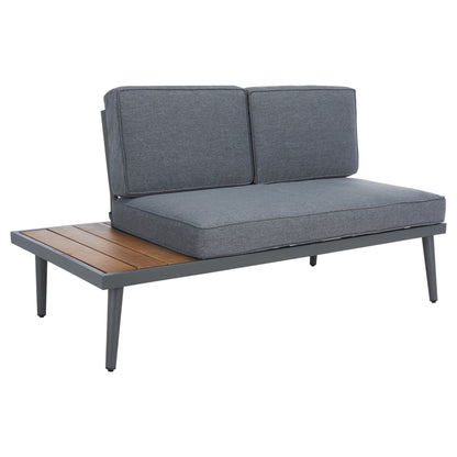 SAFAVIEH Outdoor Wendela Corner Living Set - 47W x 28D x 38H