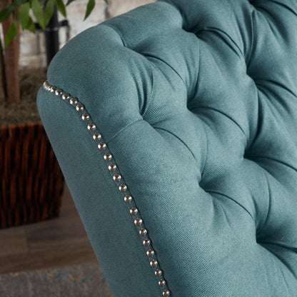 Salomo Tufted Fabric Power Recliner by Christopher Knight Home