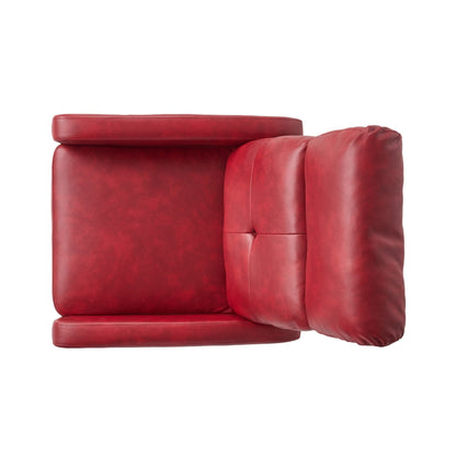 Samedi PU Leather Recliner Club Chair by Christopher Knight Home