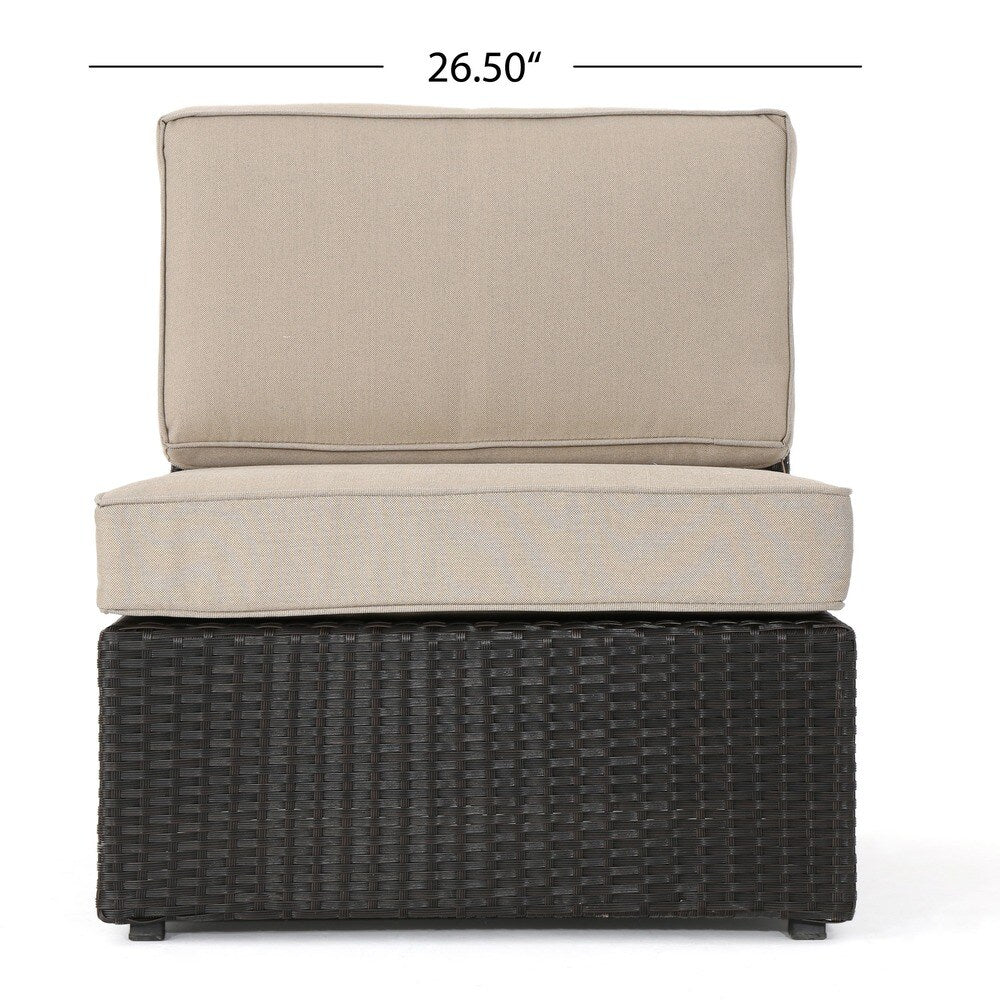 Santa Cruz Outdoor 8-piece Sectional Set by Christopher Knight Home