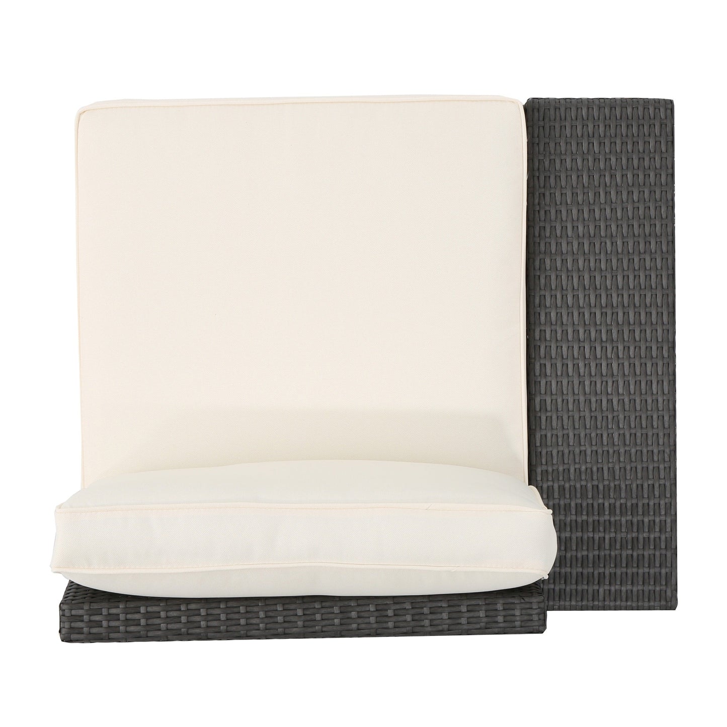 Santa Cruz Outdoor 8-piece Wicker Sofa Set with Water Resistant Cushions by Christopher Knight Home