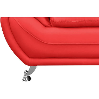 Sanuel 79.2 Faux Leather Pillow Top Arm Sofa