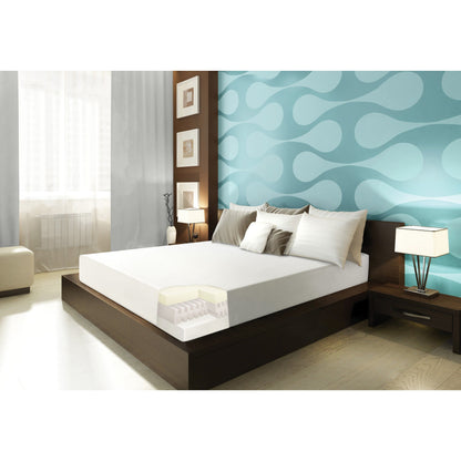 Sarah Peyton Convection Cooled 8-inch King-size Memory Foam Mattress