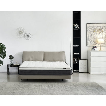Sauget 10 Inch Pillow Top Hybrid Mattress