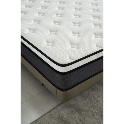 Sauget 10 Inch Pillow Top Hybrid Mattress