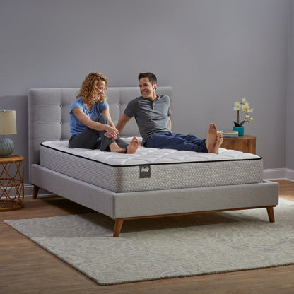 Sealy 10-Inch Encased Coil Innerspring Mattress in a Box