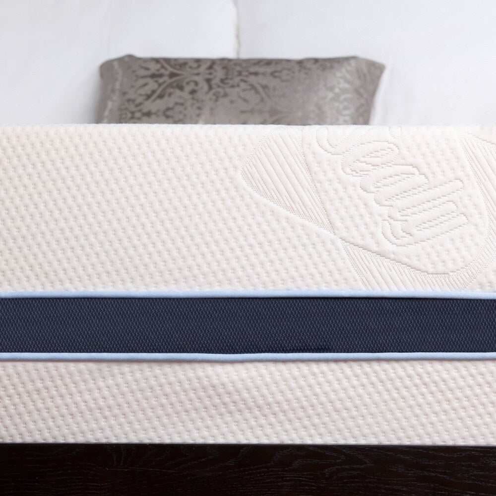 Sealy 12-inch Twin-size Memory Foam Mattress - White