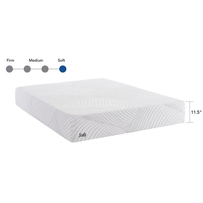Sealy Conform Essentials 11.5-inch Plush Gel Memory Foam Mattress