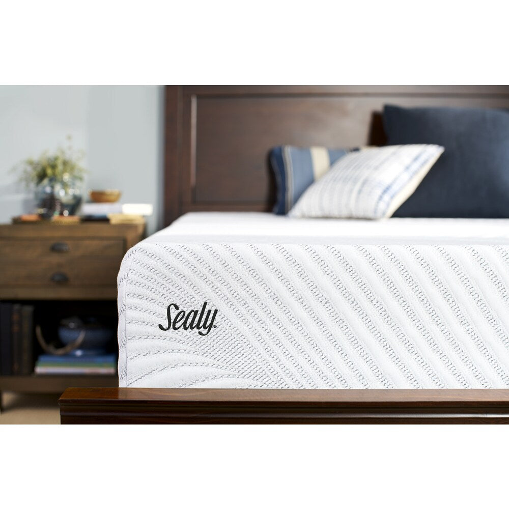 Sealy Conform Essentials Plush 11.5-inch Split California King-size Gel Memory Foam Mattress