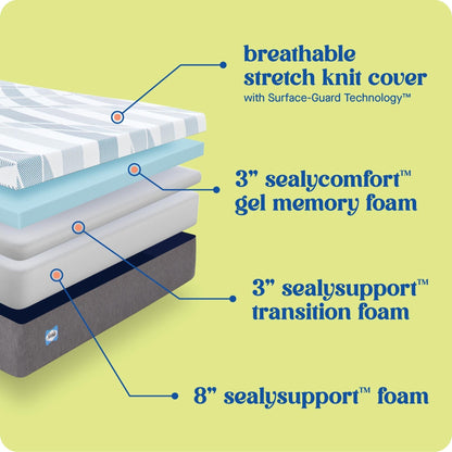 Sealy Dreamlife 14 Foam Mattress-in-a-Box