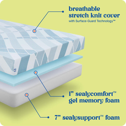 Sealy Dreamlife 8 Foam Mattress-in-a-Box