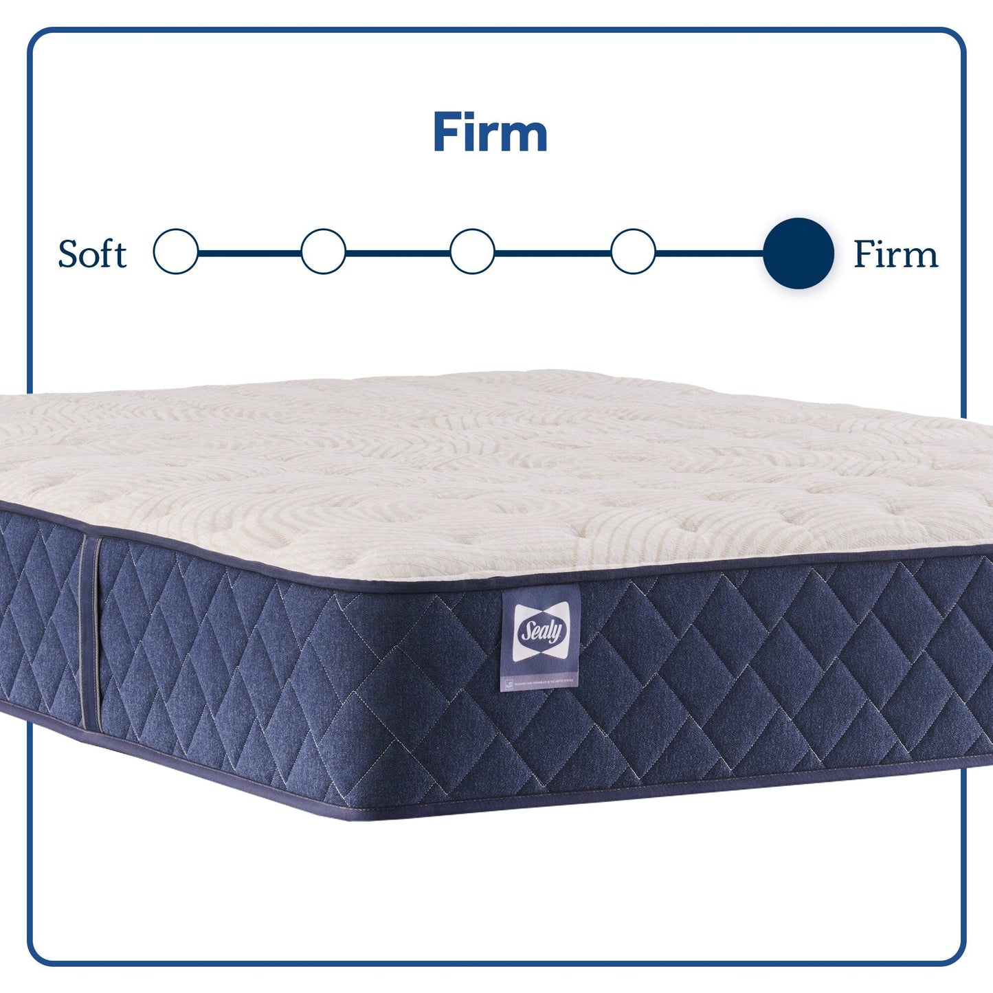Sealy Farely Elm 12.5 Firm Tight Top Innerspring Mattress & 9 Foundation