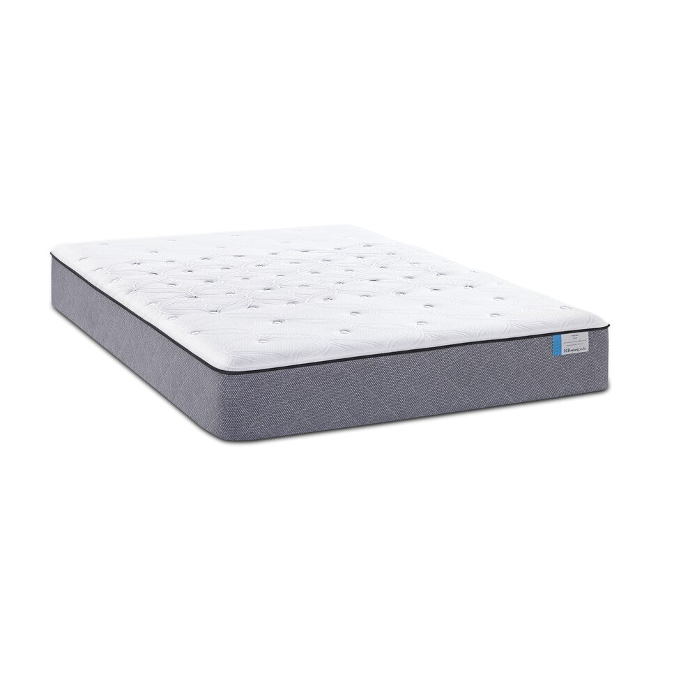 Sealy Posturepedic Happy Canyon Firm Queen-size Mattress - White/Black