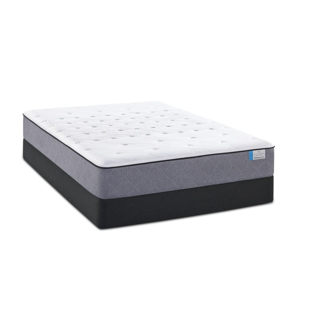 Sealy Posturepedic Happy Canyon Firm Queen-size Mattress - White/Black