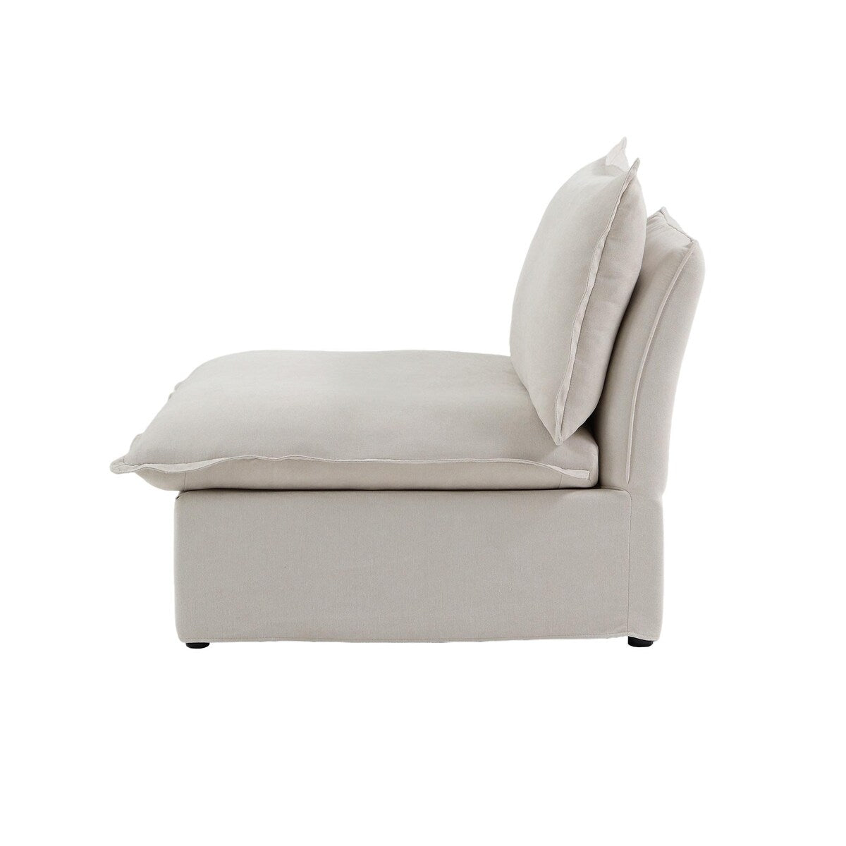 Sectional Couches for Living Room, Modular Sectional Sofa 4 Seat, Cushion Covers Removable