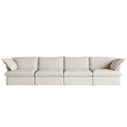 Sectional Couches for Living Room, Modular Sectional Sofa 4 Seat, Cushion Covers Removable