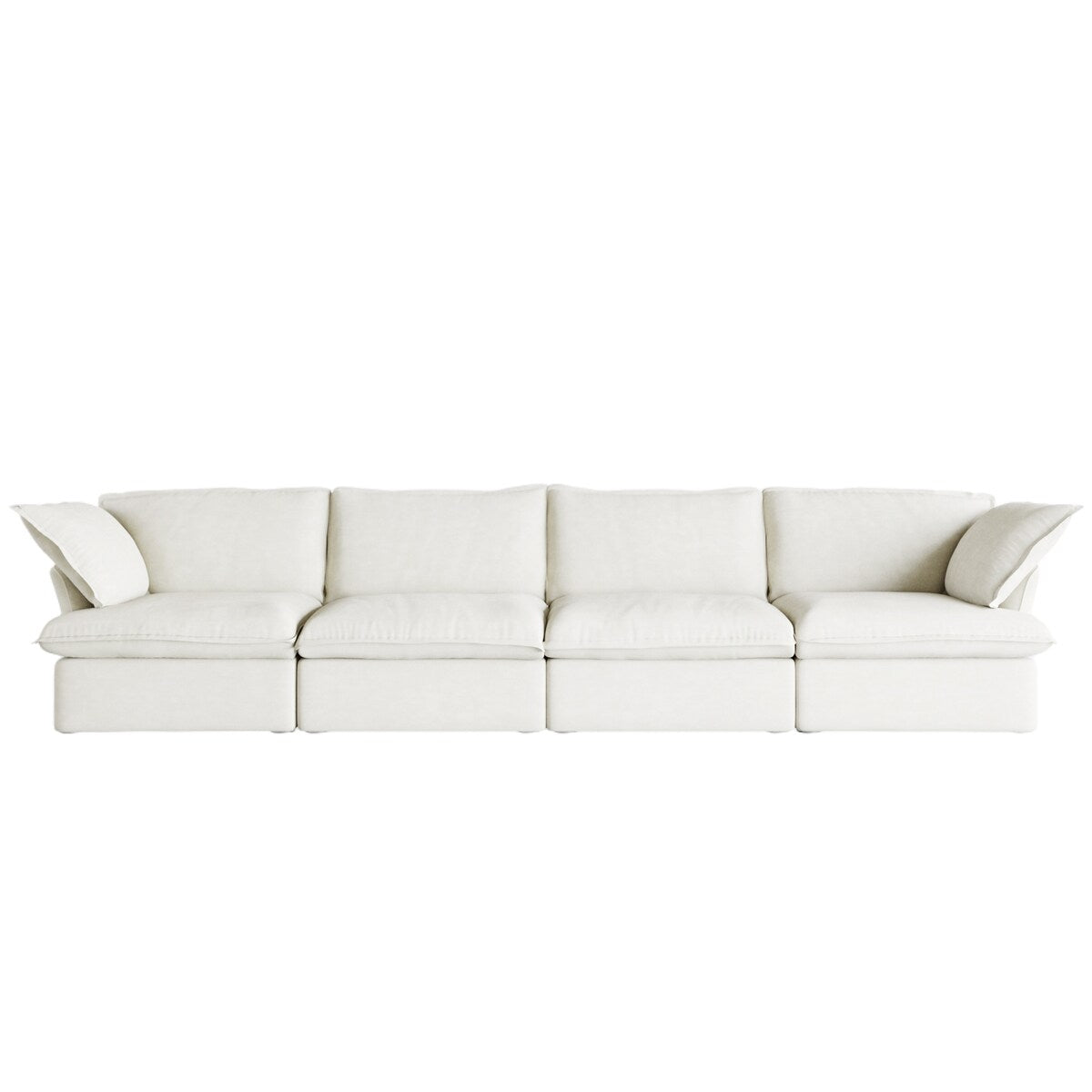 Sectional Couches for Living Room, Modular Sectional Sofa 4 Seat, Cushion Covers Removable