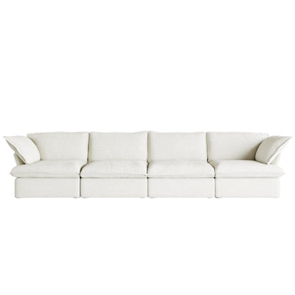 Sectional Couches for Living Room, Modular Sectional Sofa 4 Seat, Cushion Covers Removable