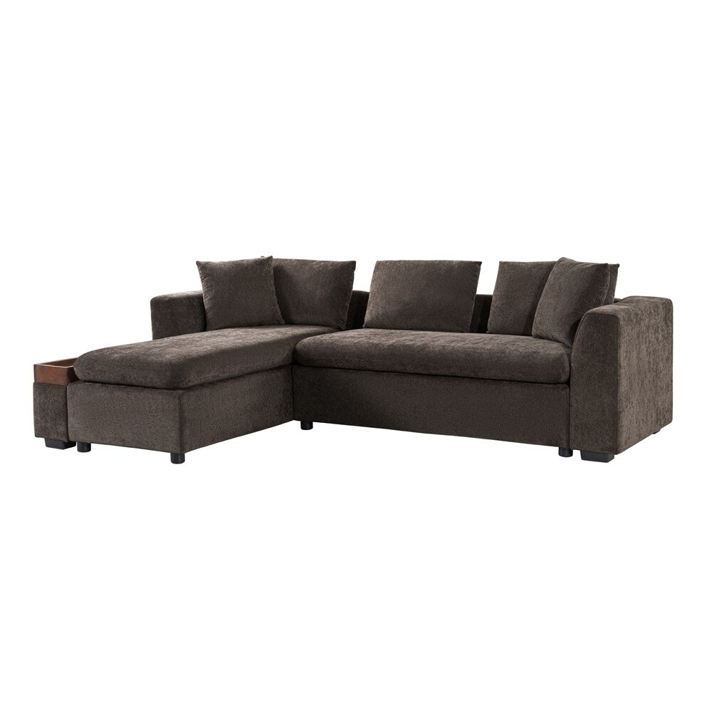 Sectional Sofa 93.7 Inch L-shaped Sofa Upholstered Sofa Couch
