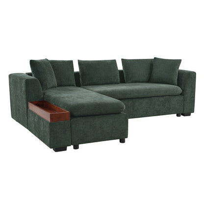Sectional Sofa 93.7 Inch L-shaped Sofa Upholstered Sofa Couch
