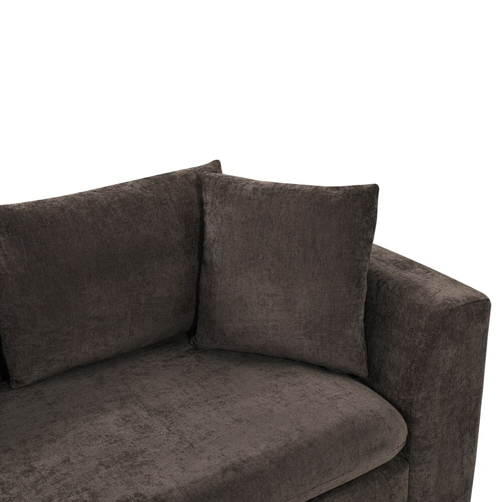 Sectional Sofa 93.7 Inch L-shaped Sofa Upholstered Sofa Couch