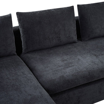 Sectional Sofa 93.7 Inch L-shaped Sofa Upholstered Sofa Couch