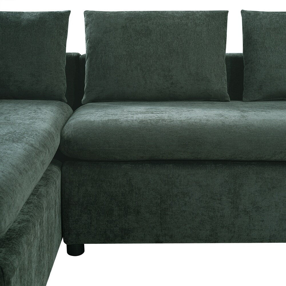 Sectional Sofa 93.7 Inch L-shaped Sofa Upholstered Sofa Couch