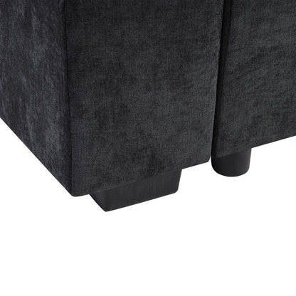 Sectional Sofa 93.7 Inch L-shaped Sofa Upholstered Sofa Couch
