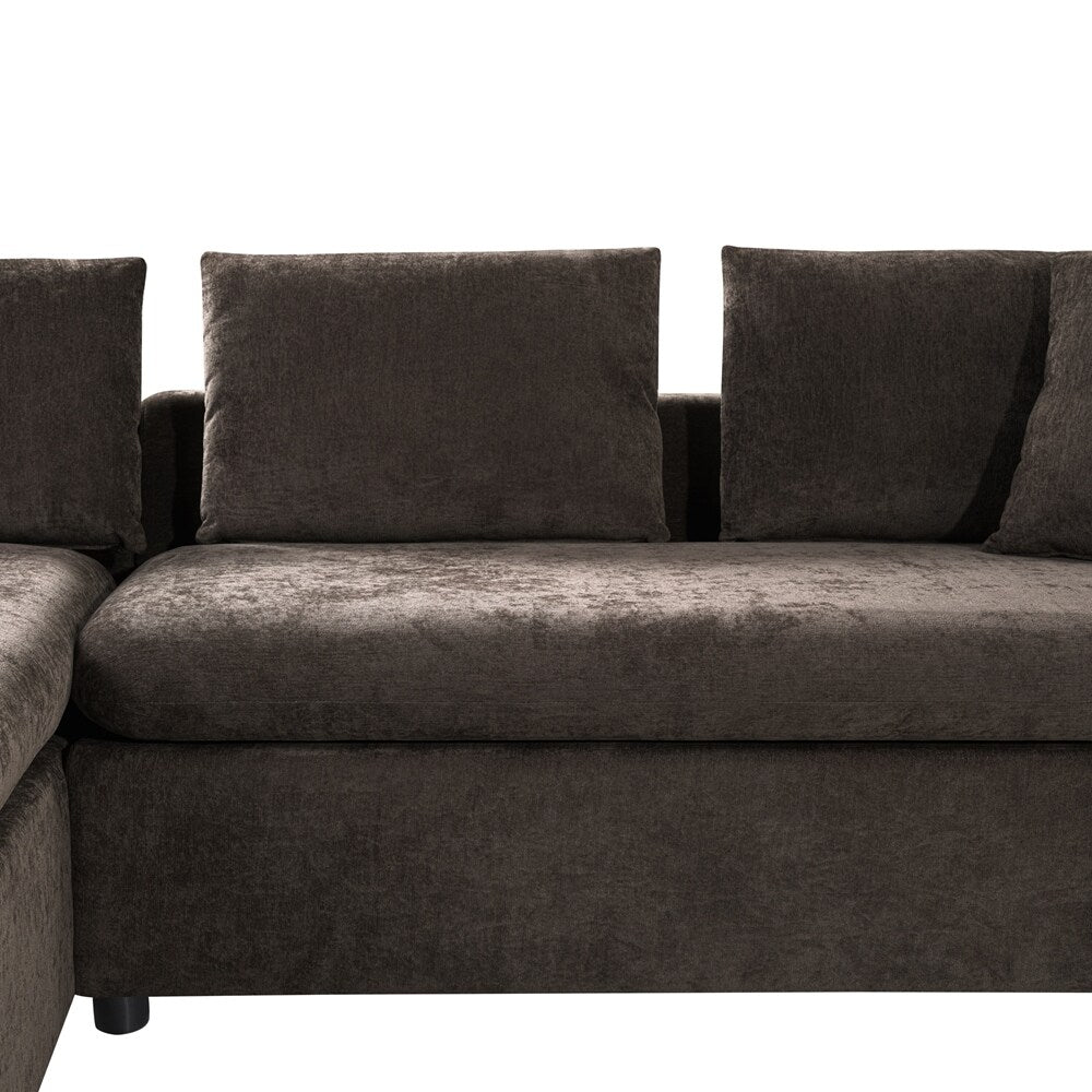 Sectional Sofa 93.7 Inch L-shaped Sofa Upholstered Sofa Couch