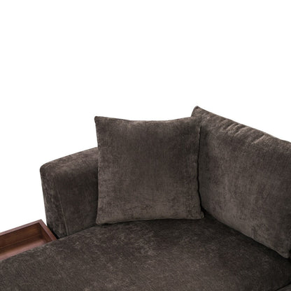 Sectional Sofa 93.7 Inch L-shaped Sofa Upholstered Sofa Couch